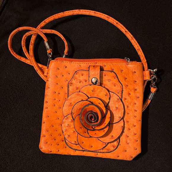 Handbags - Orange crossbody bag